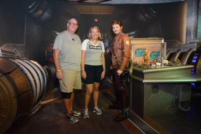 Star-Lord and Baby Groot at Disney's Hollywood Studios
