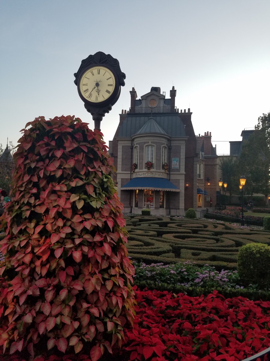 Merry Christmas from Epcot's France Pavilion