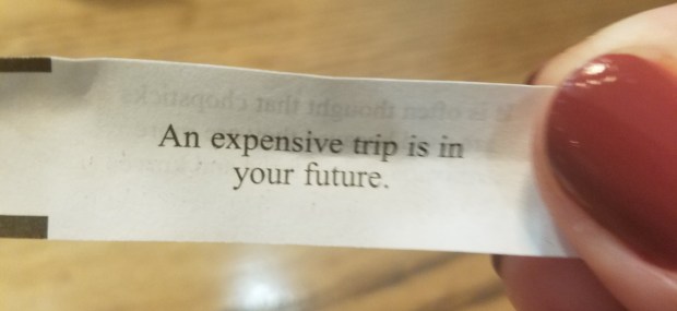 While I was Wandering: A Very True Fortune!